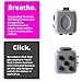 Baonmy Fidget Cube Relieves Stress And Anxiety for Children and Adults (Black)
