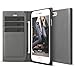 elago iPhone 6S Case, [Genuine Leather Wallet][Dark Grey] - [3 Card Slots][Cash Pouch][Premium Genuine Leather] - for iPhone 6/6S