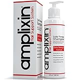 Amplixin Scalp Therapy Shampoo with Caffeine and Tea Tree Oil for Dry, Flaky Scalp, 8 oz