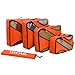 BAGAIL 6 Set Packing Cubes,Travel Luggage Packing Organizers with Laundry Bag(Orange)