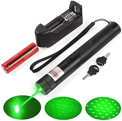 Anddicek Green Lighting Pointer Flashlight, Led Waterproof Handheld Flashlight for Camping Biking Hiking Outdoor - Thumbnail 5