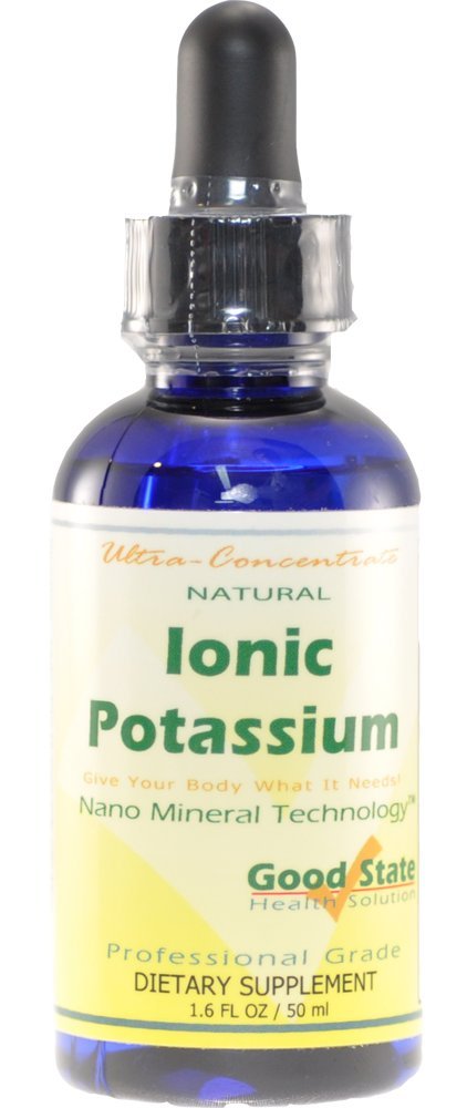 Good State | Liquid Ionic Potassium | 10 Drops Equals 50mg | 100 Servings per Battle.