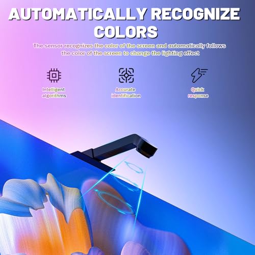 Fita Led Inteligente, Com Câmera, Sensor AR para Capturar Cores, Com Controle Remoto e Controle por APP, Fita de Led Inteligente, Led Inteligente, Fita de Led Rgb, Led Rgb para Tv