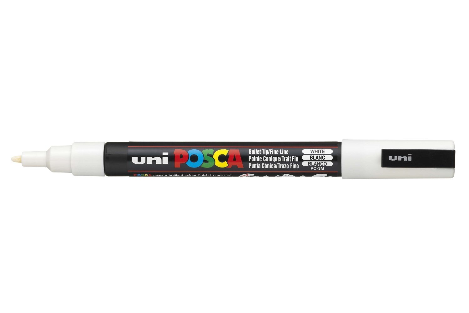 Uni-Ball Posca PC-3M Fine Bullet Tip Marker - White