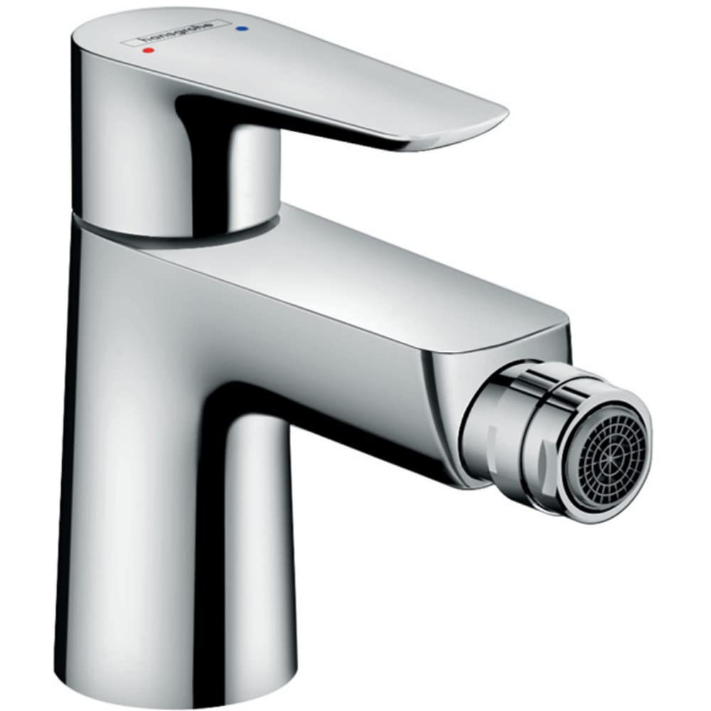 hansgrohe Talis E Single lever bidet mixer with push-open waste, chrome, 71721000 โ image 1