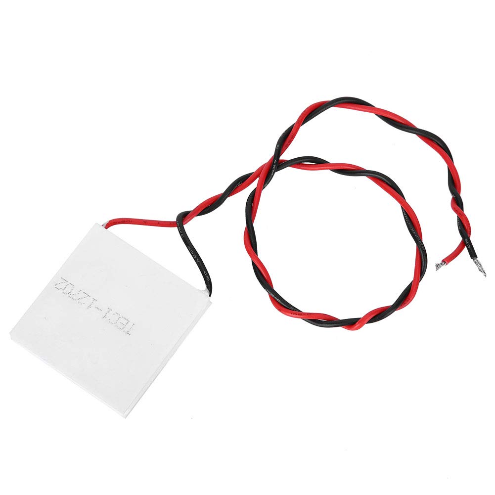 fasient1 TEC1-12702 Thermoelectric Cooler Module,40x40MM 12-15V 23-27W Heatsink Thermoelectric Cooler Cooling Peltier Plate Module for Thermoelectric Cooler Refrigerator Board
