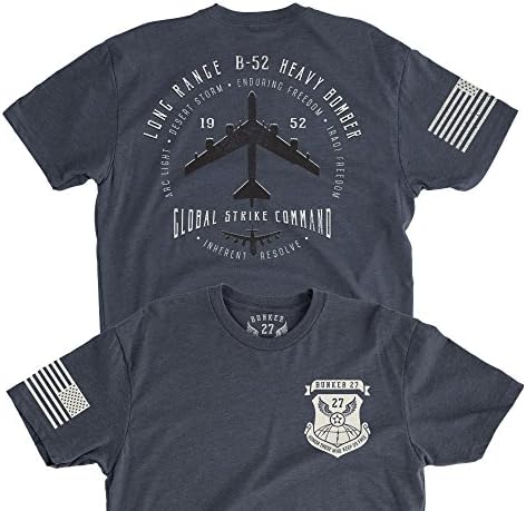 Bunker 27 B-52 Stratofortress T-Shirt Heavy Bomber