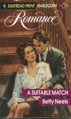 A Suitable Match (Easyread Print) 0373154194 Book Cover