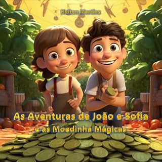 Livro As Aventuras de João e Sofia e as Moedinhas Mágicas