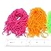 SAMSFX Fly Tying Materials Squirmy Wormy Soft Worm Lures Flie Making Assorted Colors (San Juan Pink)