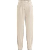 PRETTYGARDEN Womens Dress Pants Business Casual 2026 Trendy High Waisted Ankle Length Dressy Trousers Slacks Work Clothes