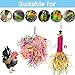 kathson Chicken Toys for Hens, Natural Colorful Loofah Shredder Toy and Foraging Shredding Hanging Toy Ideal for Chook and Medium Parrots Parakeets Budgies(2 Packed)thumb 4