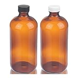 Wheaton W216852 Boston Round Bottle, Amber