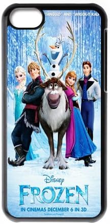 Custom Paradise - Frozen Disney 3D Cartoon Movie Custom Case for iPhone 5C by Movie Series