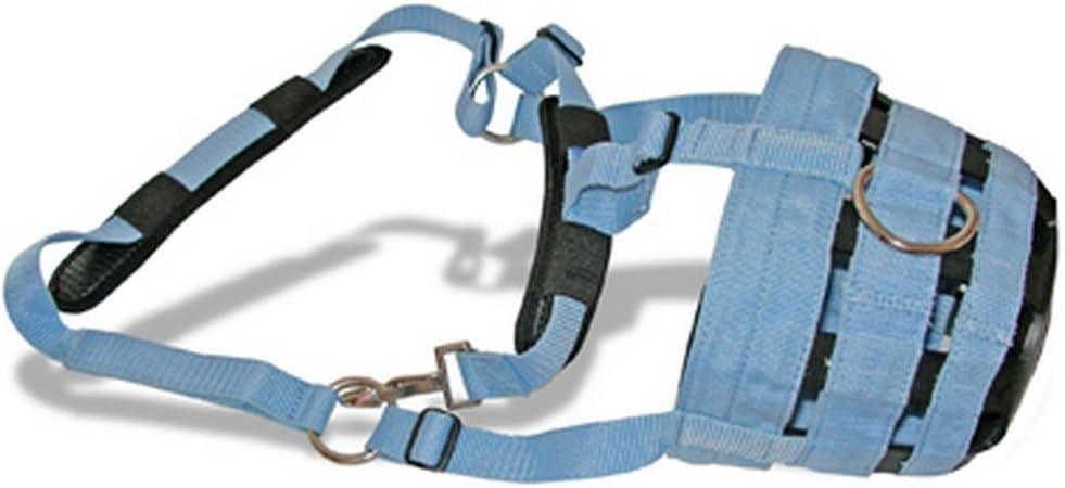 Jumpers Horse Line JHL860630 JHL Comfort Grazing Muzzle Xfull - Baby Blue, Full Size