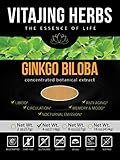 Organic Ginkgo Biloba Extract Powder (4oz-114gm) | 20:1 Concentration