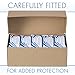 BERGMAN KELLY Bar Soap Travel Amenities Hotel Toiletries In Bulk Guest Size Bars Individually Wrapped (Short Stay 0.5 Oz, 50 Pack)