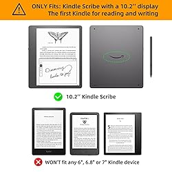 WALNEW Case Cover for 10.2-inch Kindle Scribe