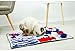 PETVINS Dog Snuffle Mat Treat Blanket, Pet Puzzle Activity Mat for Stress Release, Nose Work Mat for Slow Feeding and Foraging Training Colorful