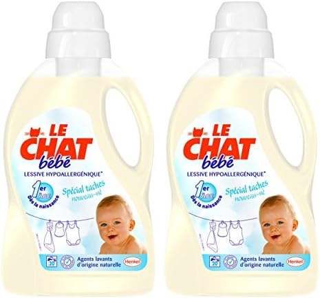 Le Chat Bebe Koncentrat Plynu Do Prania Hipoalergiczny 1 5 L Wystarcza Na Prania 2 Sztuki Amazon Pl Health Personal Care