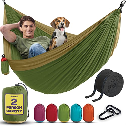Durable Hammock 400 lb Capacity - Lightweight Nylon