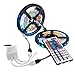 LED Strip Lights, 600 LED Strip Light String Tape+44 Key IR Remote Control Supply for TV Room Kitchen Party Decoration Bedroom