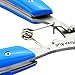 ROSE KULI Stainless Steel Multi Purpose Fishing Pliers with Sheath Cutter Saw Knife, Blue
