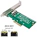 QNINE PCIe SSD Adapter Card for 2013 2014 2015 2016 2017 MacBook Air Pro Retina, Hard Drive Controller Converter to Desktop PCI Express X4, Support Model A1465 A1466 A1398 A1502