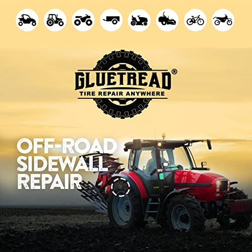 GlueTread Tractor Sidewall Tire Repair Kit OffRoad Puncture Repair