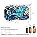 Rudmox 10 Bottles Essential Oil Carrying Case Holds for 5ml 10ml 15ml Storage Bag Travel Case (Maple leaf)