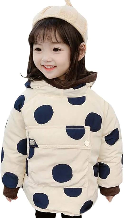 Amazon 子供綿入り アウター 棉服 防寒 秋冬綿入りコート アウター 子ども服 キッズ コート防寒防風 軽量 フード付き 秋冬 着心地が良い コート ジャケット 通販