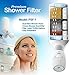 Pelican Water PSF-1NH 3-Stage Premium Shower Filter Without Head, White