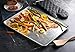 New Star Foodservice Commercial-Grade 18-Gauge Aluminum Sheet Pan/Bun Pan (15 L x21 W x1 H (Two Thirds size) Measure Oven)