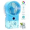 Climatiseur Mobile Portable Refroidisseur d’air Cooler et Ventilateur, 3 en 1 Mini Climatiseur Humidificateur…