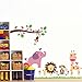 Nursery Wall Sticker Decals for Boys and Girls Children's Wall D¨¦cor Art Sticker Zoo Wall Decals