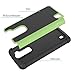 LG K7 Case, LG Tribute 5 Case, LG Treasure Cover Accessories - OEAGO Shock-Absorption Dual Layer Defender Protective Case Cover For LG K7 / LG Tribute 5 / LG Treasure LTE - Green