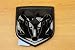 Dodge Ram 1500 Black Ram Head Tailgate Emblem Decal Logo Mopar OEM
