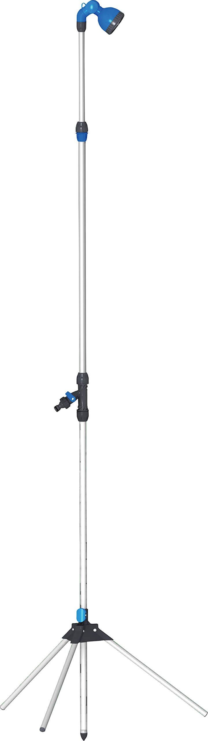 Riegolux 973809 Shower with Tripod 3 Sections, 225 cm