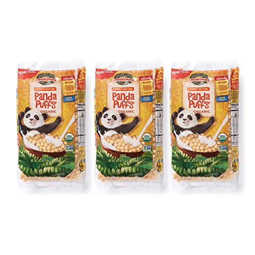 Panda Puffs Organic Peanut Butter Cereal, 1.54 Lbs. Earth Friendly