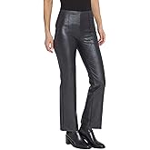 Lysse Elysse Foiled Vegan Leather Pant - Black - L