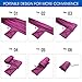 Yes4All Ultra Light Hammocks - Double - Purple with Tree Strap - ²QAL0Z