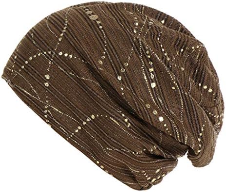 DealinM Women Muslim Frontal Lace Cross Bonnet Hijab Turban Breathable Hat Chemo Daily Leisure Cozy Cap