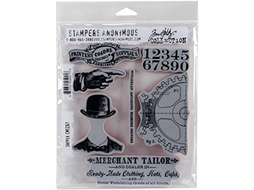 Stampers Anonymous CMS Set StampersA Cling Stamp THoltz Dapper