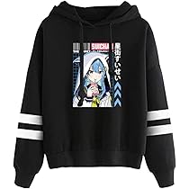Amazon.com: WZSMHFT Hoshimachi Suisei New Logo Pullover