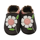 Sayoyo Baby Flowers Soft Sole Leather Infant And Toddler Shoes