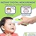 Clinical Forehead and Ear Thermometer - Most Accurate No Contact Infrared Electronic Digital Dual Mode Instant Read Thermometer Fever Warning for Baby Kids Child Toddler Adult, Batteries Included