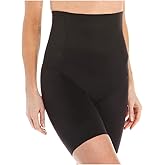 TC Fine Intimates Women's Back Magic Luxury Hi Waist Thigh Slimmer Black Body Shaper MD