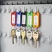 Barska Multi-Purpose Key Tags with Write-On Labels & Ring Holders - 50 Colored Tags