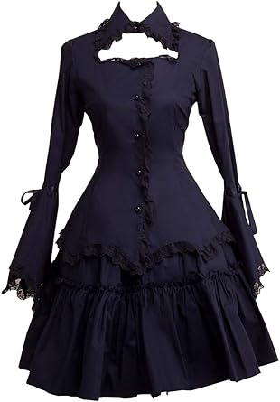 starh star lace ruffle dress