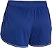Under Armour Women's Tech Shorts, Cobalt (420)/Metallic Silver, Small
